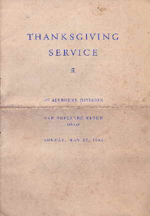 26 Thanksgiving Service, Oslo
